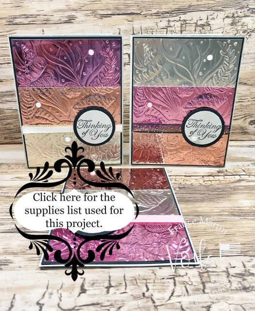 Love you always foil sheet panels  card supplies  10 