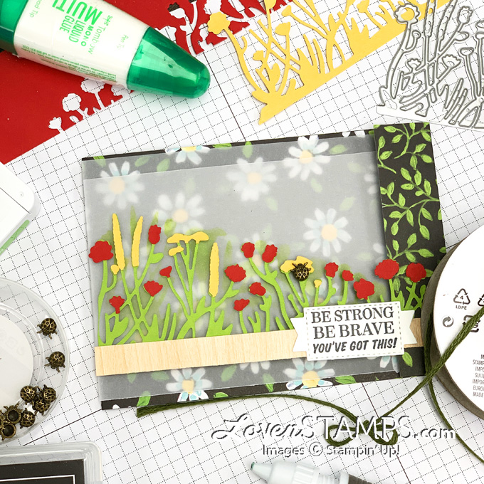 Episode 102 floral style paper piecing with the friend like you stamp set