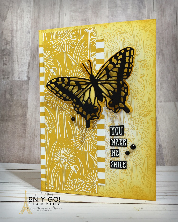 Butterfly standing