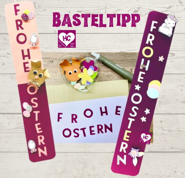 Basteltipp frohe ostern produkte
