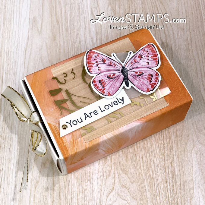 Ep 112 layered focal point love you always treat box fine art floral golden garden foil butterfly brilliance