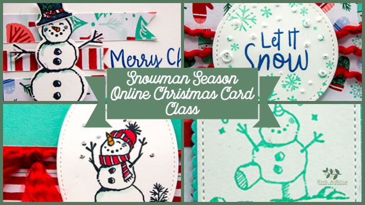 Snowman season online class header rick adkins