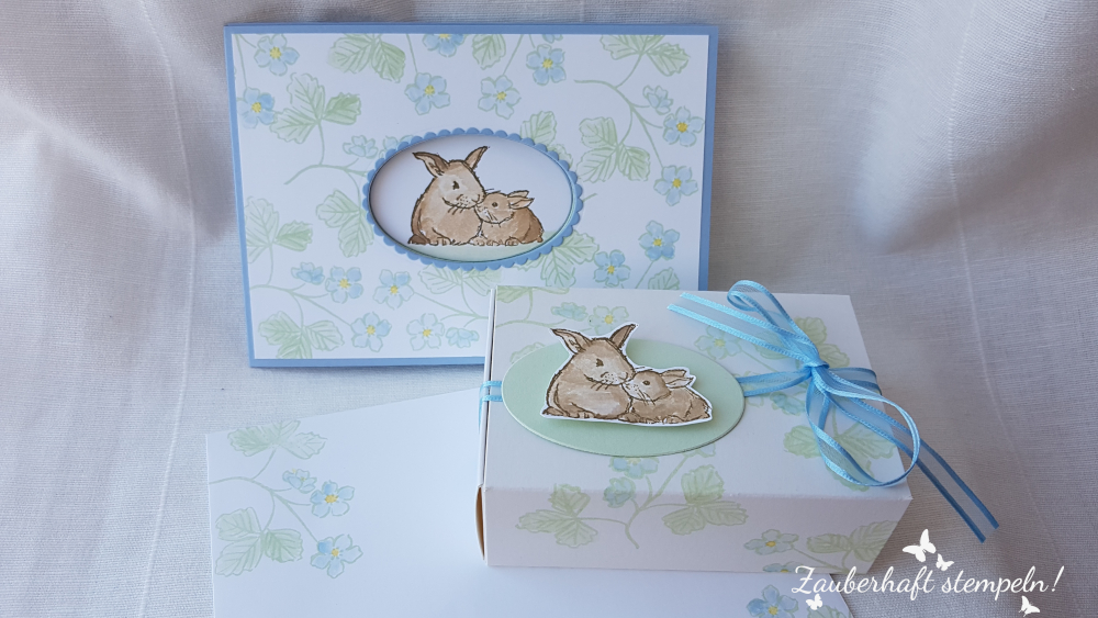Stampinup osterklappkarte leckereien schachtel im babyglueck beerenstark zauberhaft stempeln