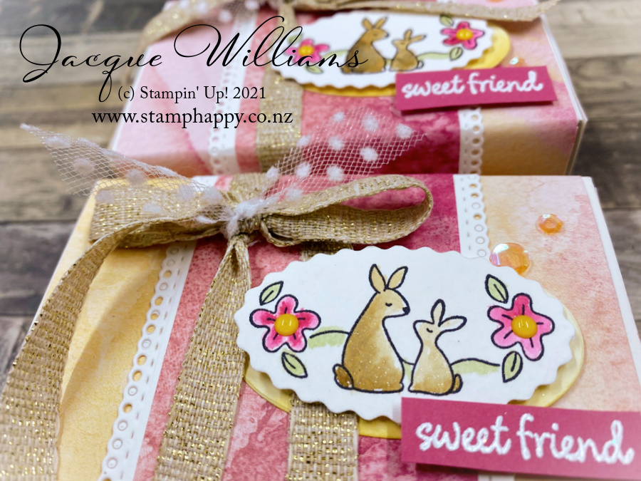 Stampin up easter treat box oval occasions love you always easter how to extend your dies blog