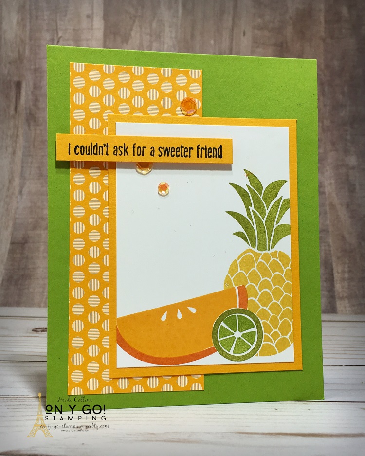Mystery stamping sketch fruit