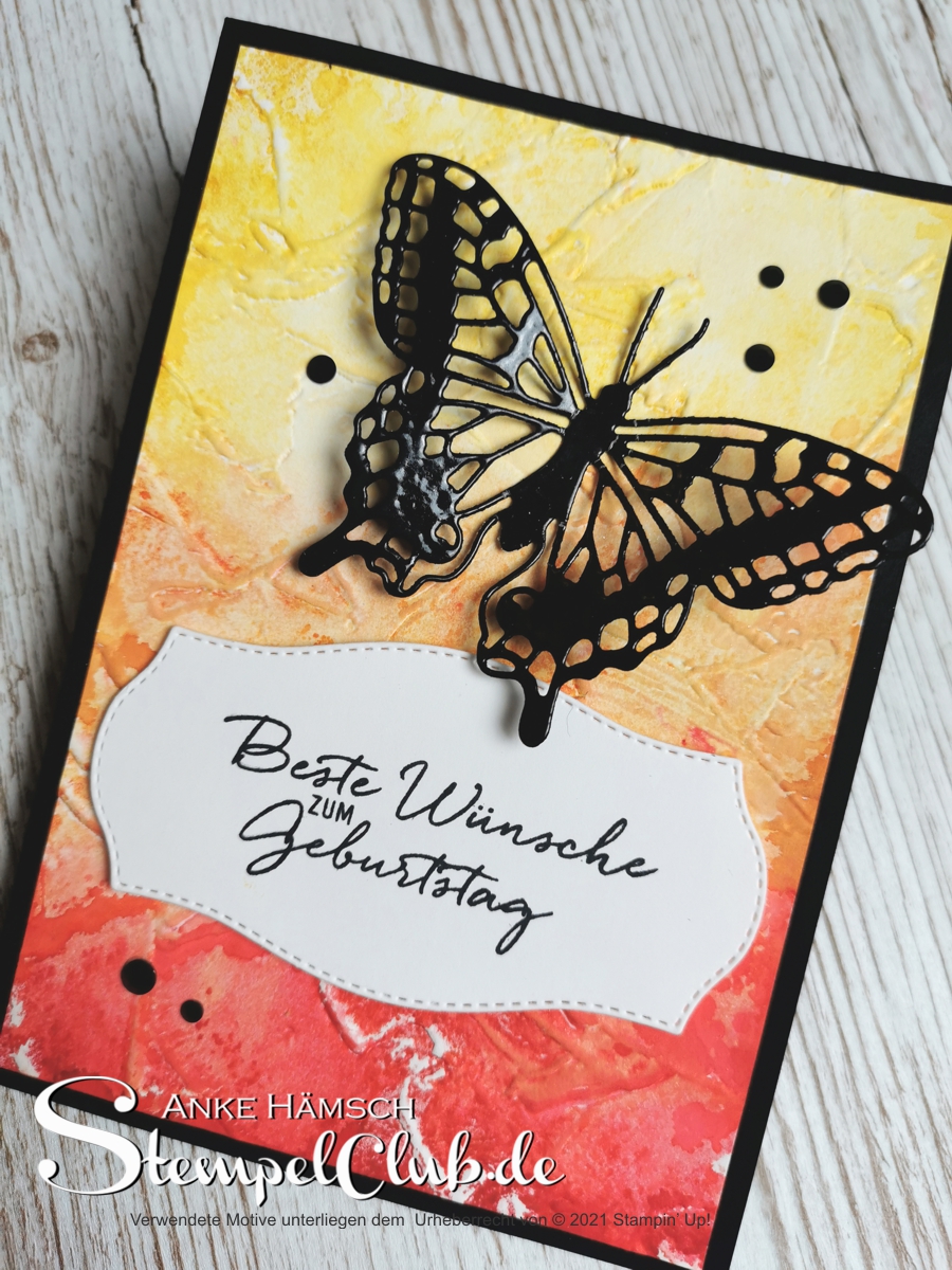 Brilliance butterfly stampinup