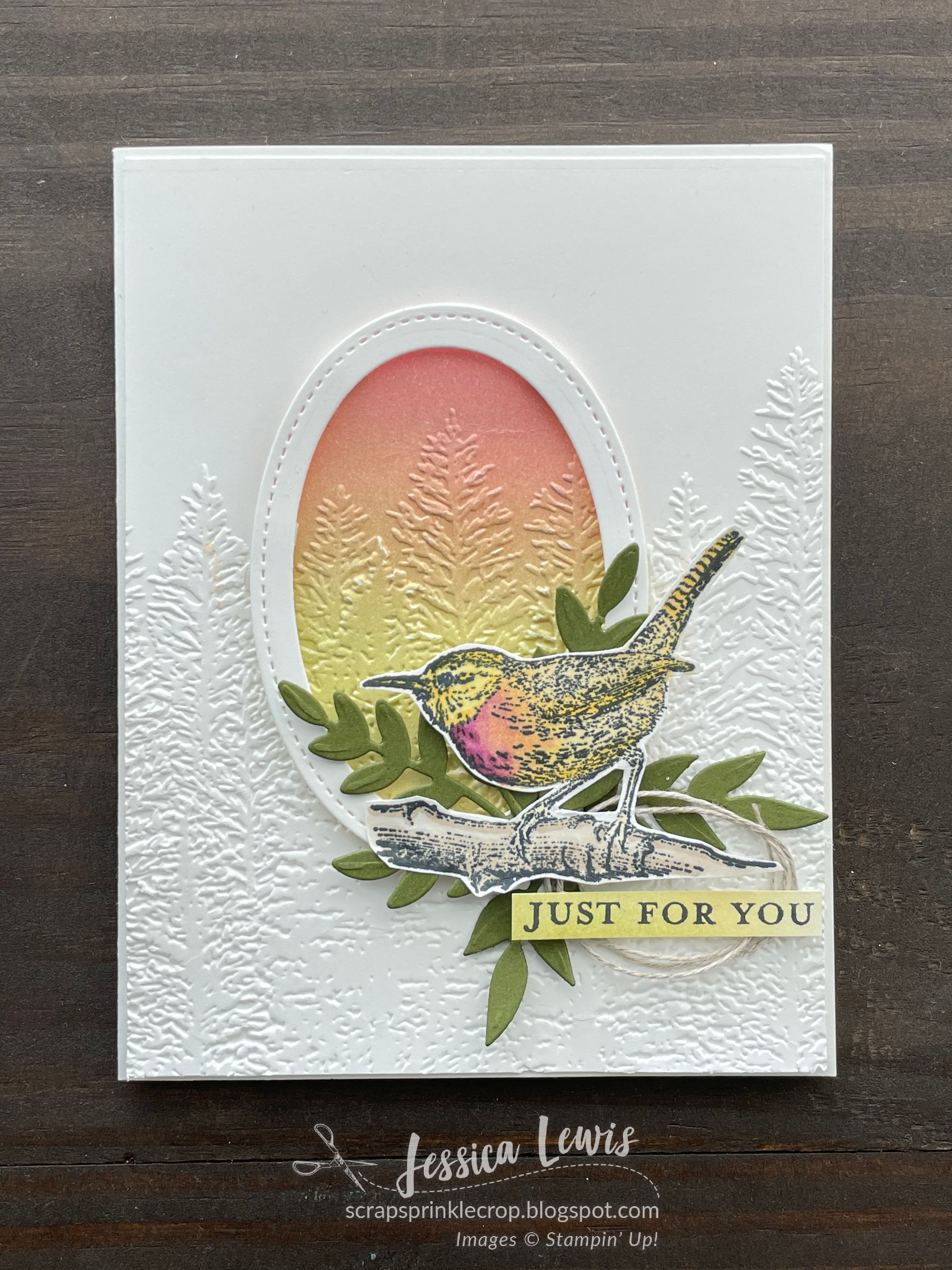 Just for you card front   wm