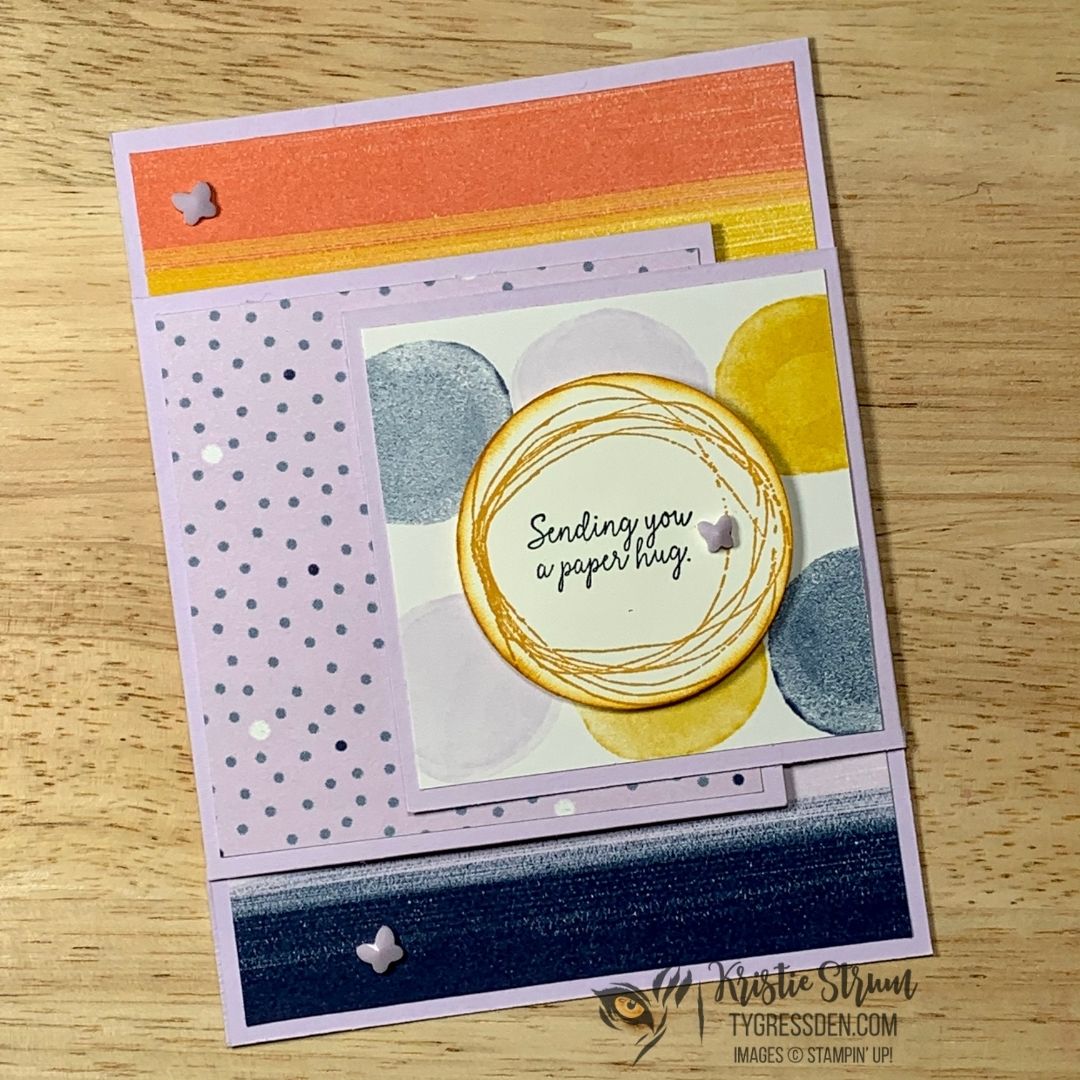 Sending you a paper hug square 1