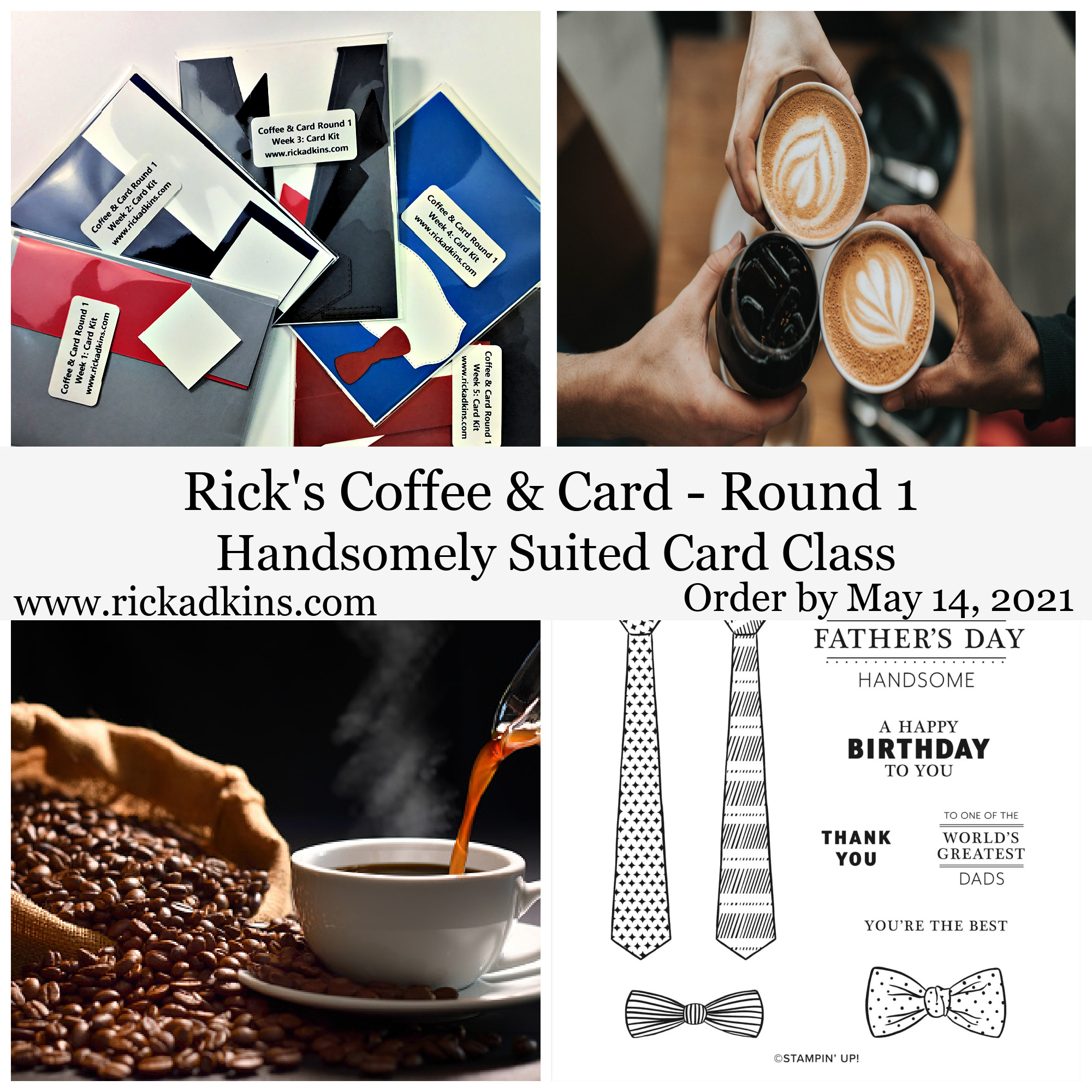 Coffee and card round 1 april through may 2021