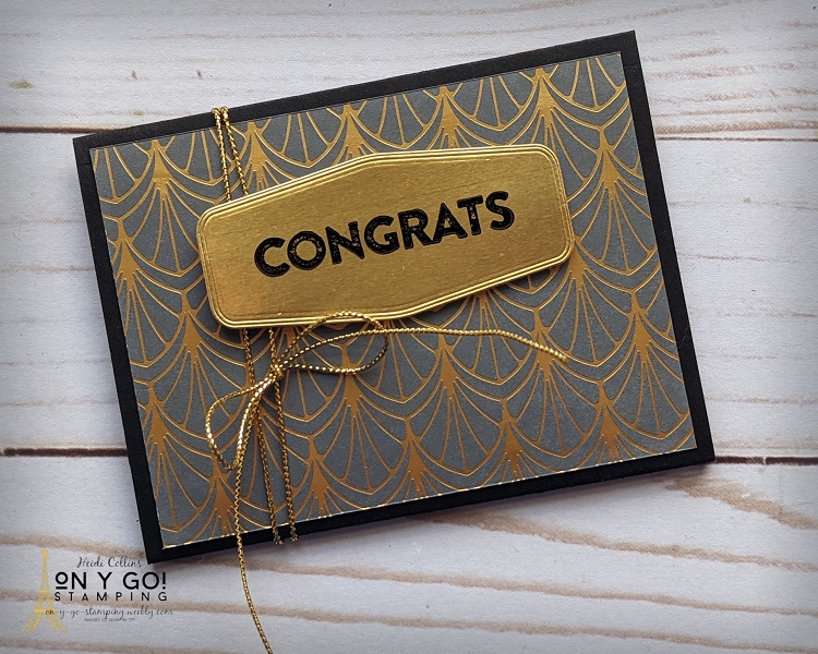 Gift card holder elegant