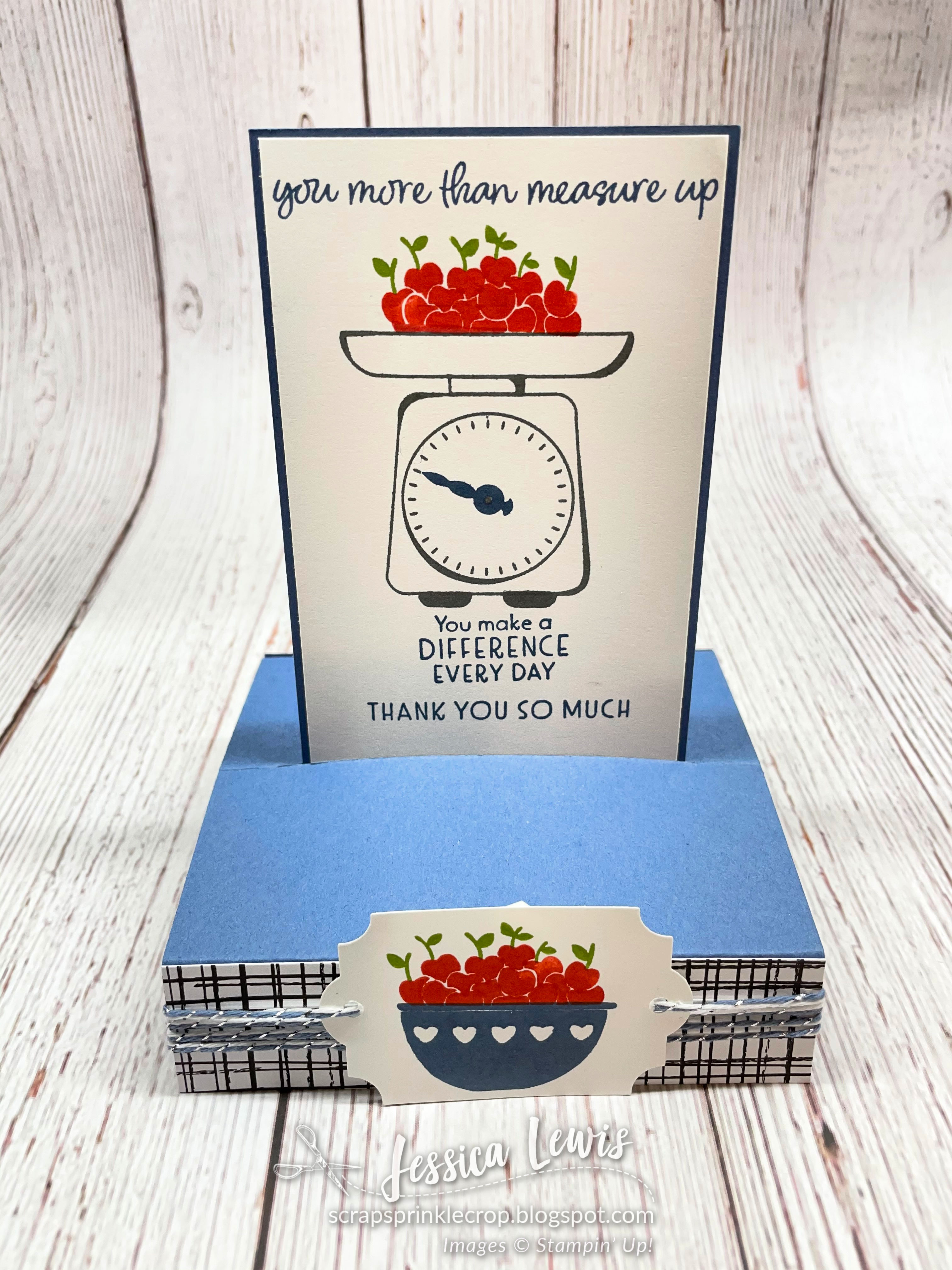 Measure of love card pop up