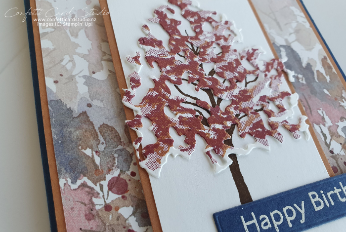 Beauty of the earth birthday card detail
