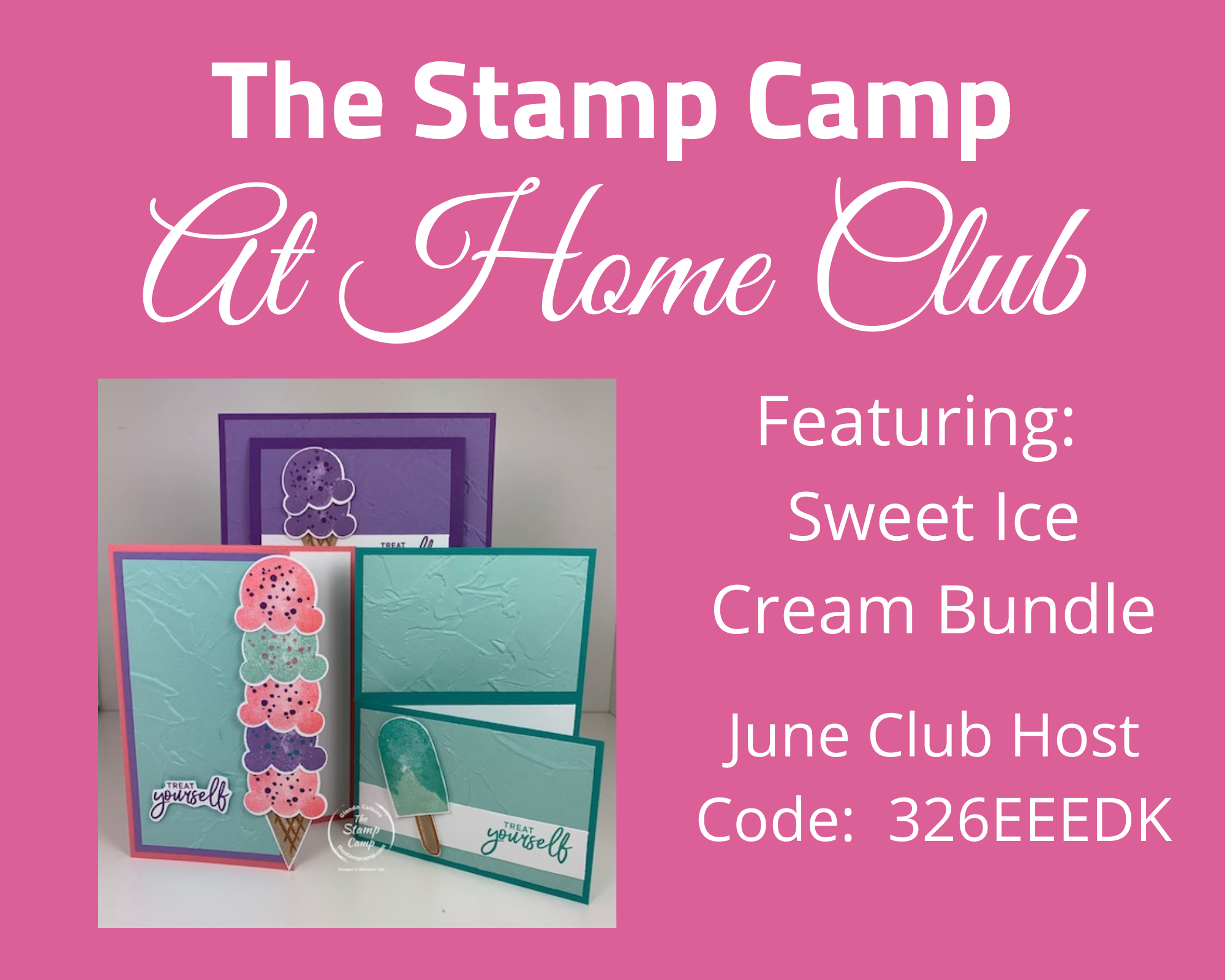 Sweet ice cream at home club