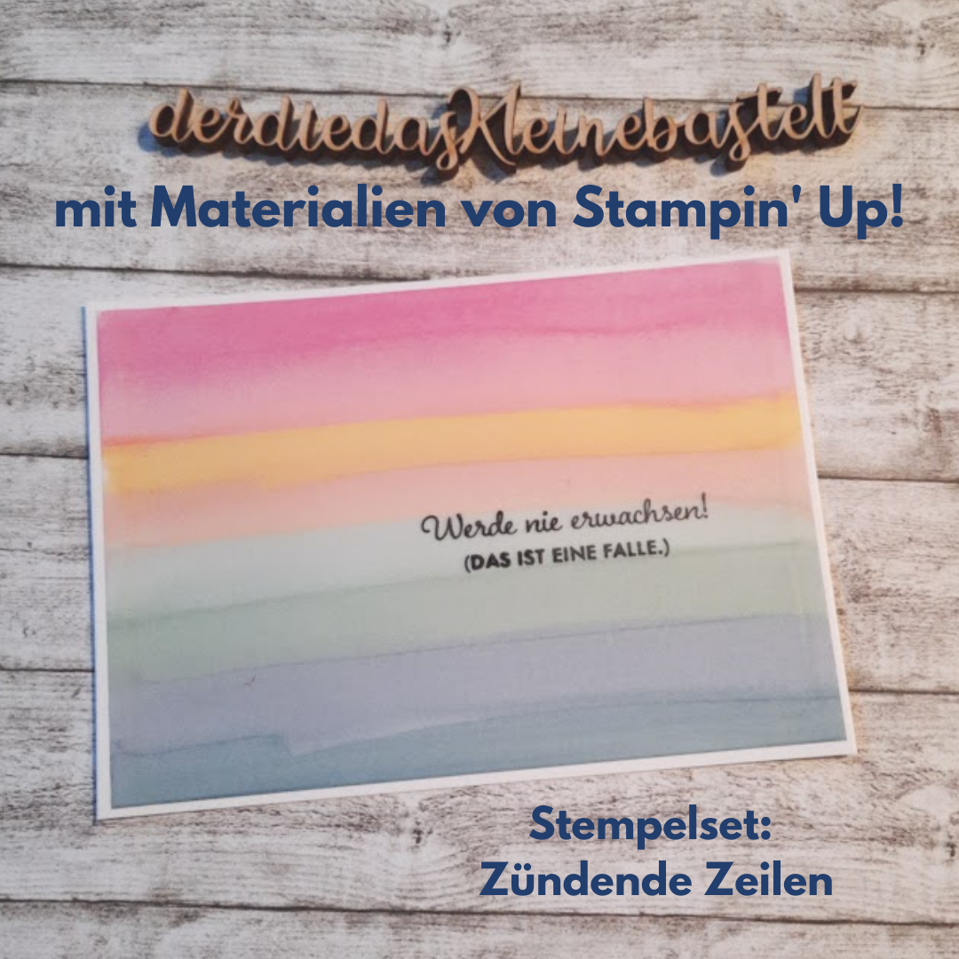 Technikbuch stampin  blends vellum technik