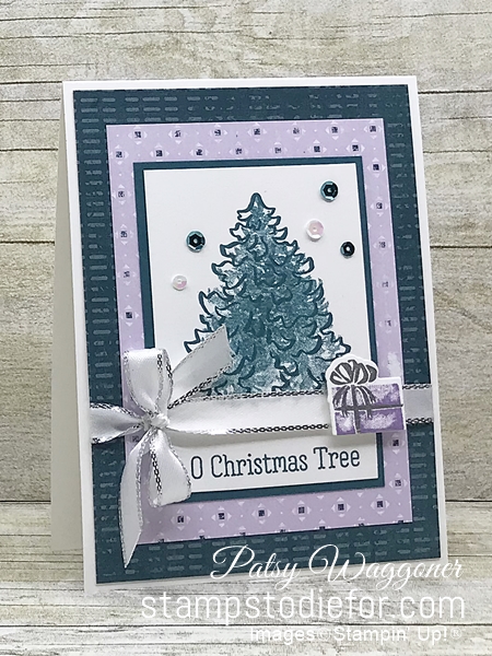 Most wonderful time stamp set by stampin up white   seafoam  2 