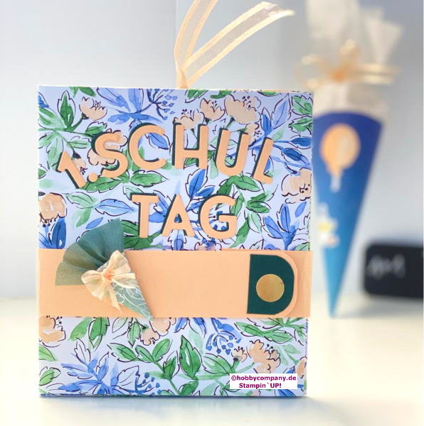 Einfaches mini scrapbook zur einschulung 3