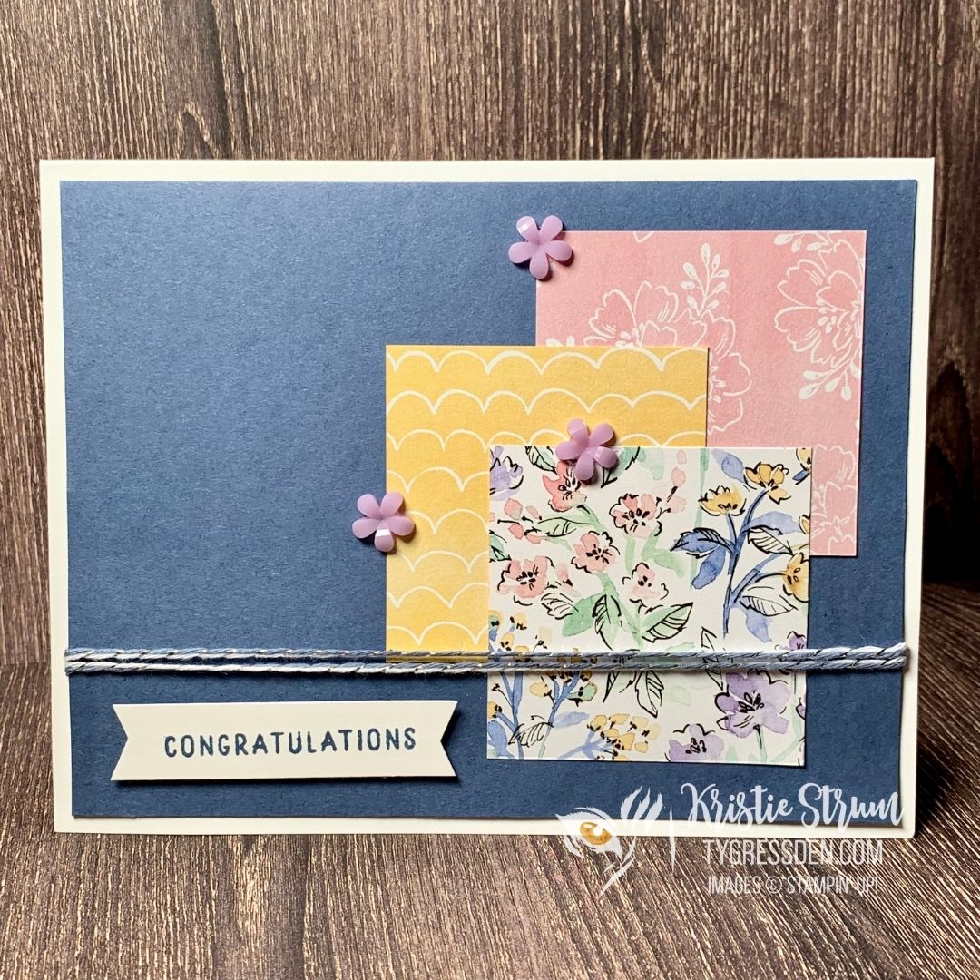Hand penned congratulations square 1