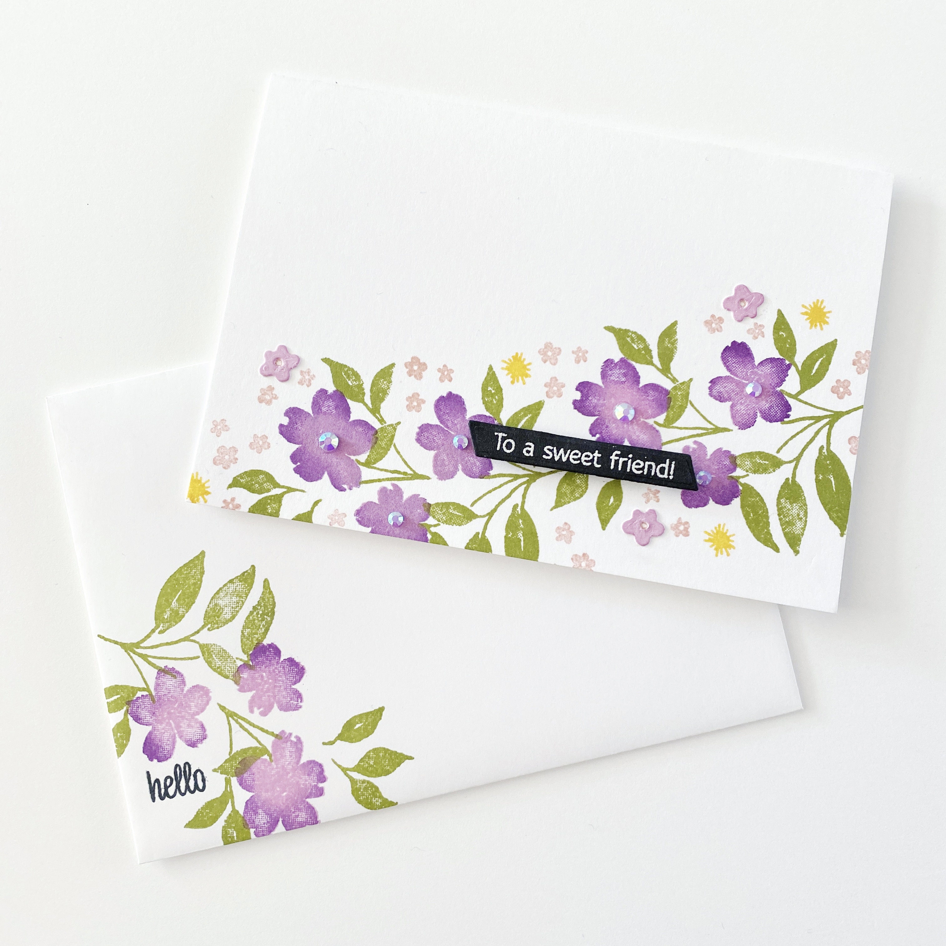 Sweet as a peach   stampin  up    caro s kaartjes