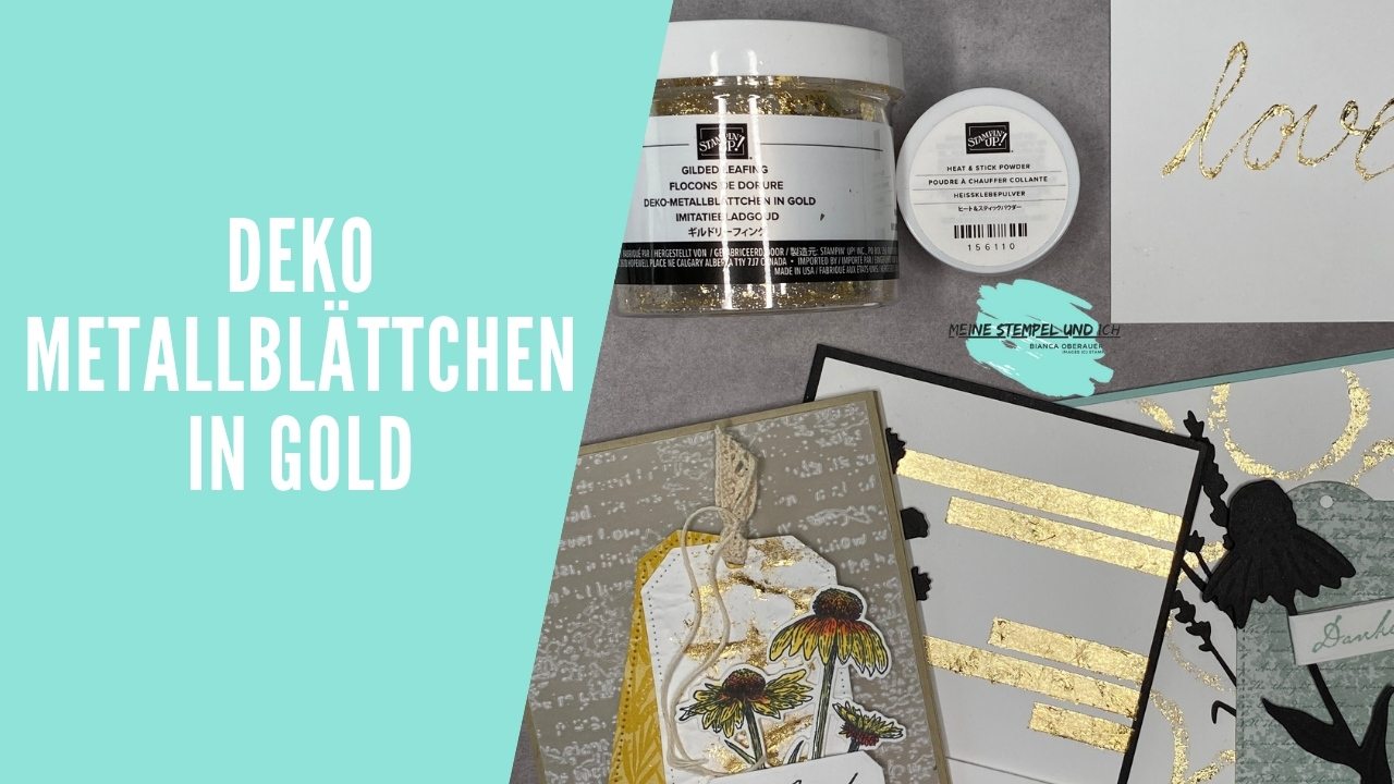 Metallbl%c3%a4ttchen in gold