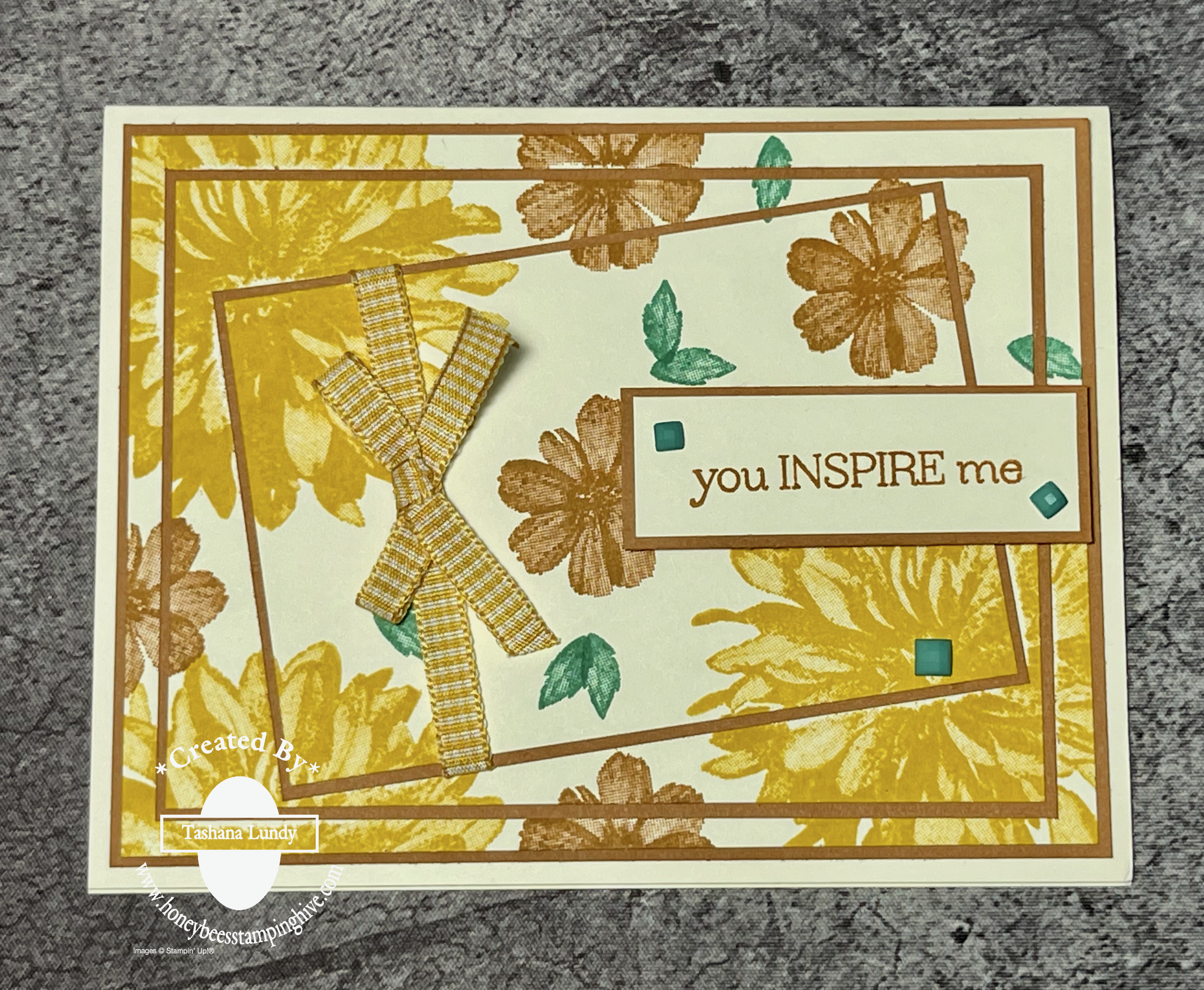 Video   triple time stamping w delicate dahlias honeybee s stampig hive