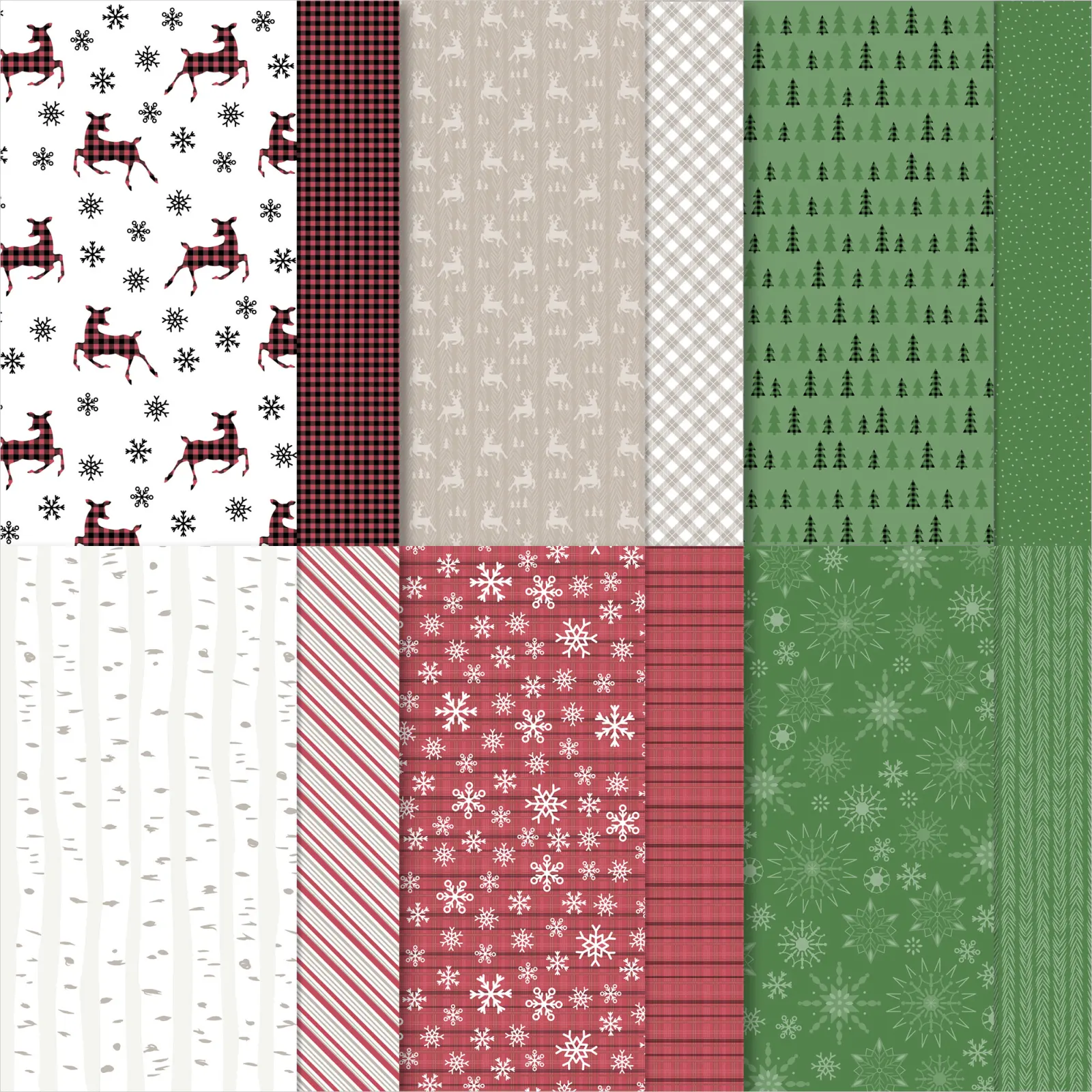Peaceful prints paper