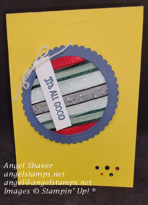 Olympic ribbon and rhinestones front 2