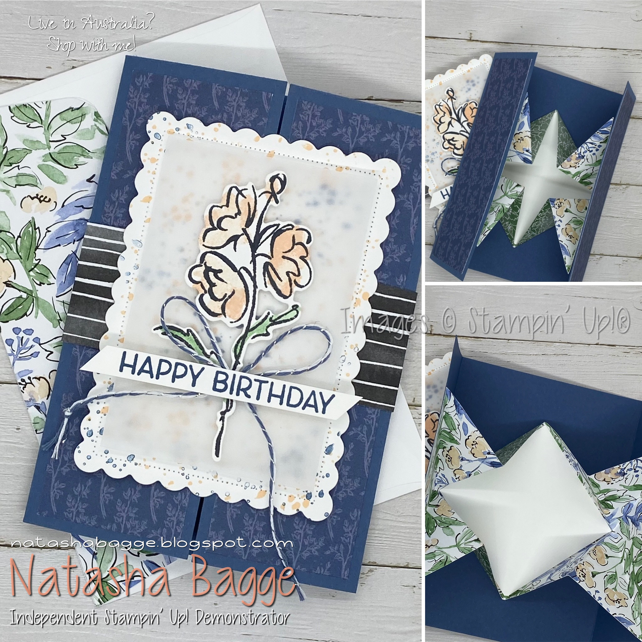Fun fold explosion card for pauline layout