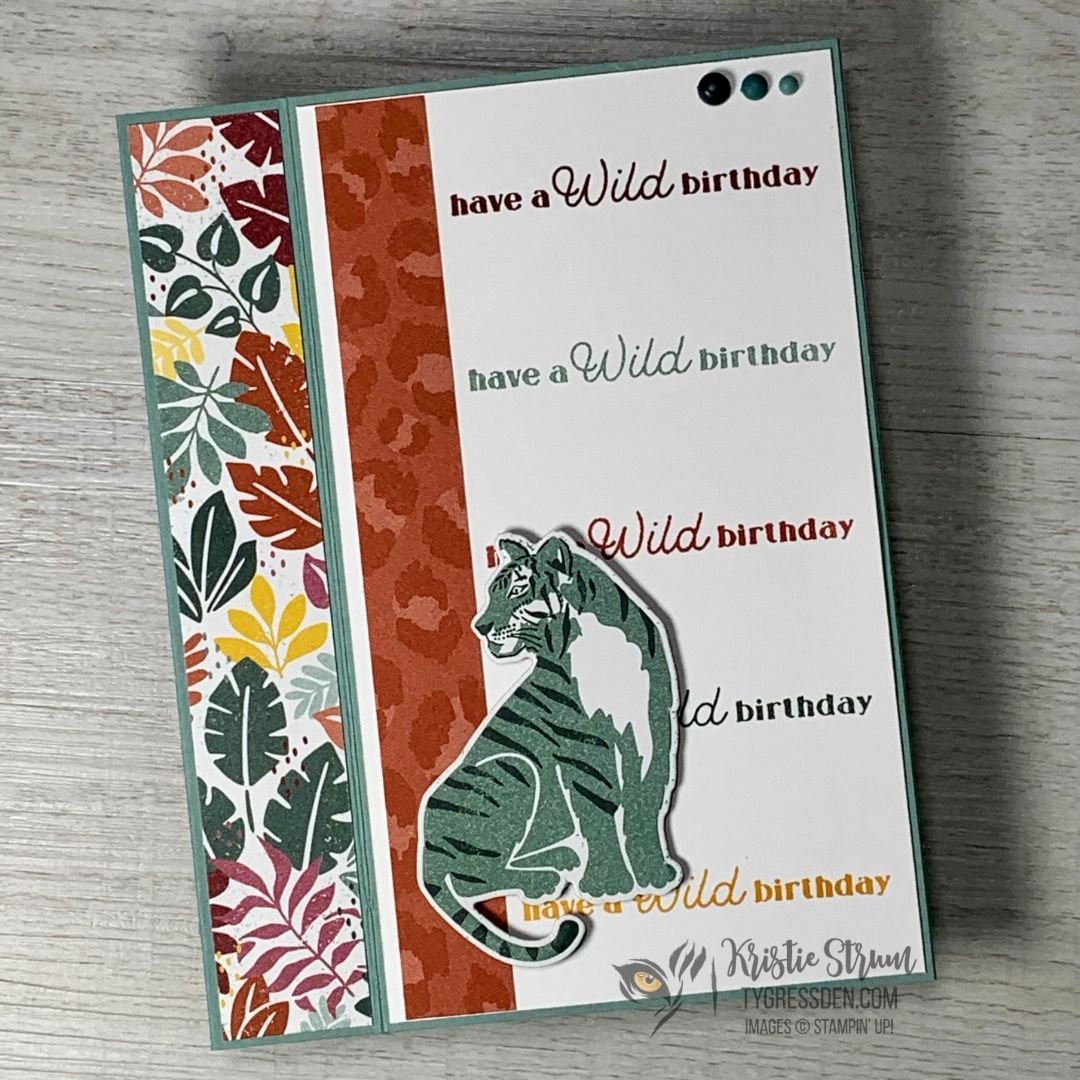Book binding have a wild birthday square 1