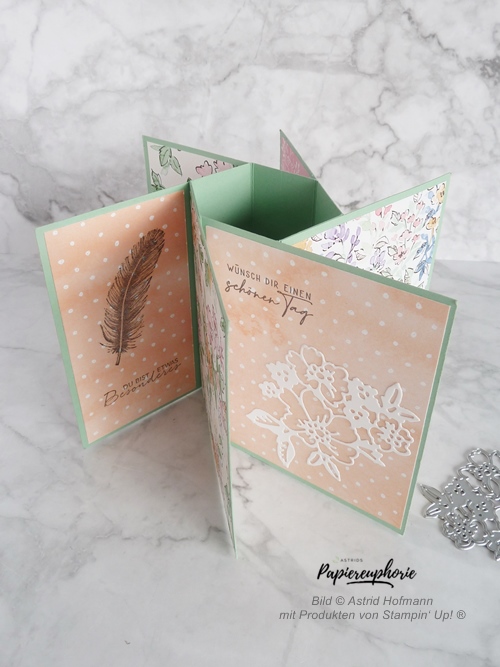 Stampinup fancy fold pinwheel tower card astridspapiereuphorie 13 202108