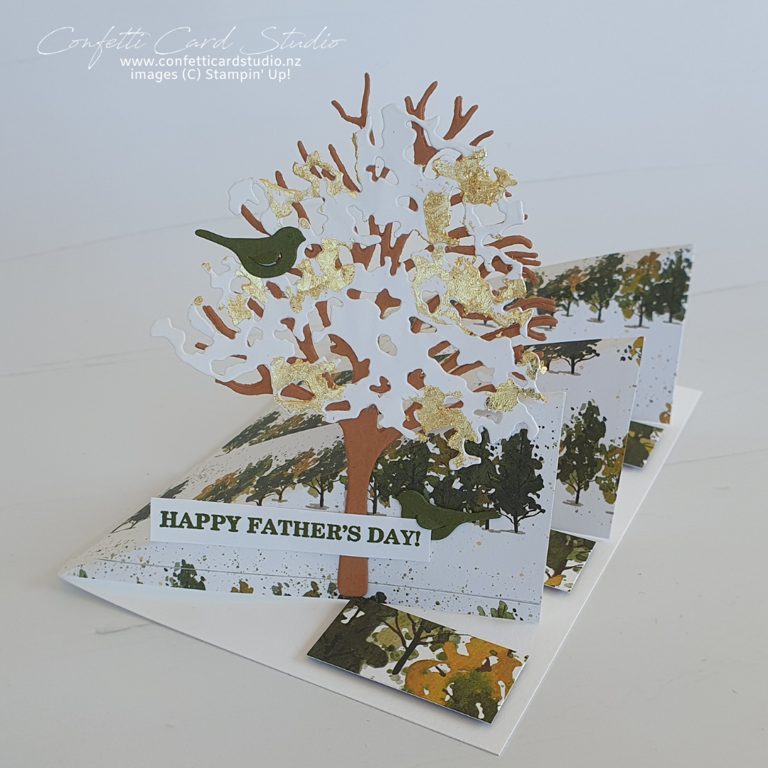 Tri easel beautiful earth card