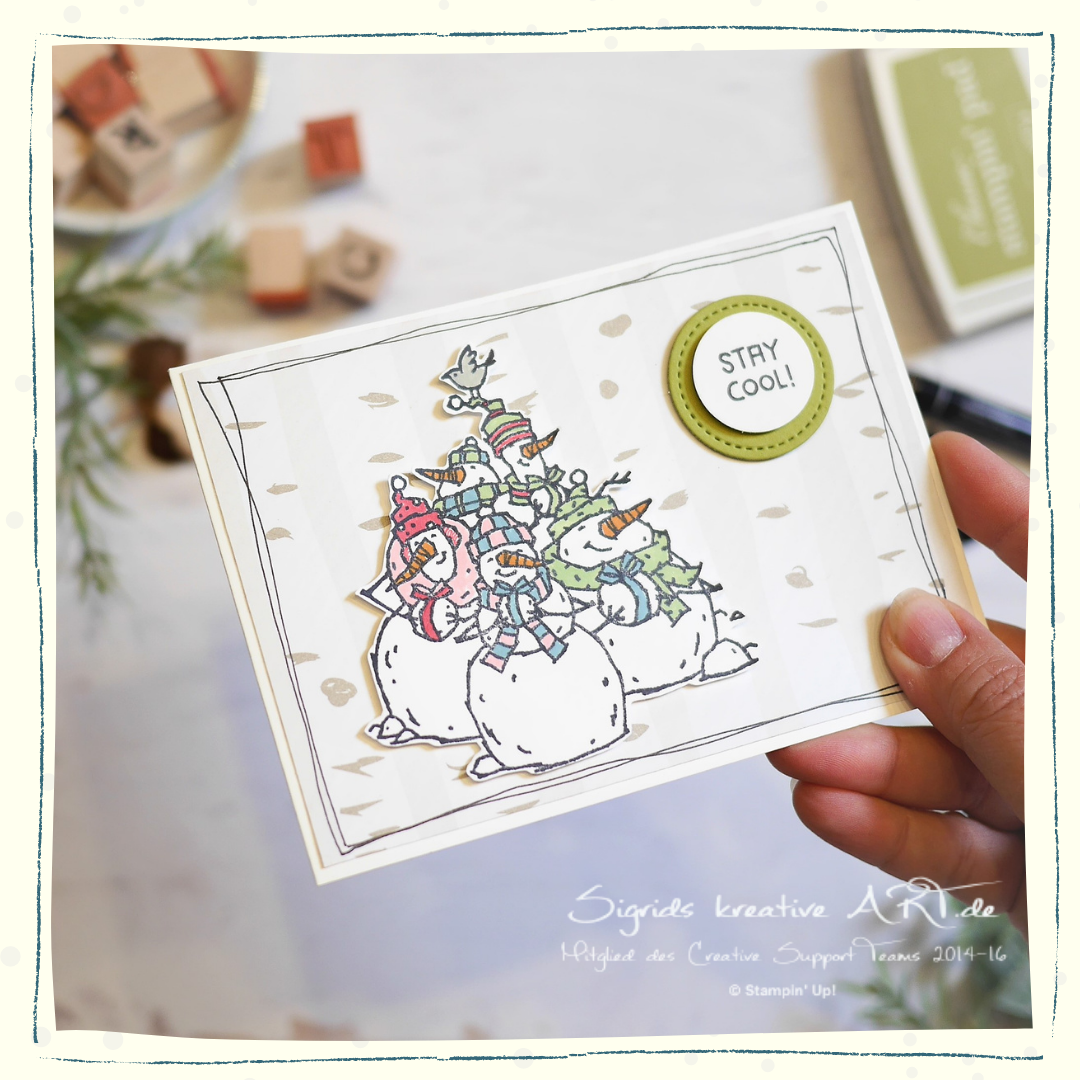 Snowbody better stay cool stampin up 13