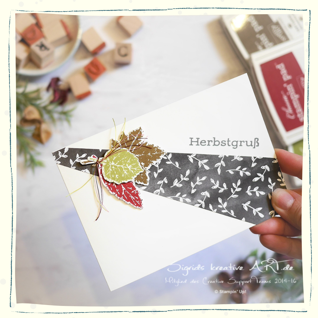 Gorgeous leaves designerpapier herbstgruss ii 14