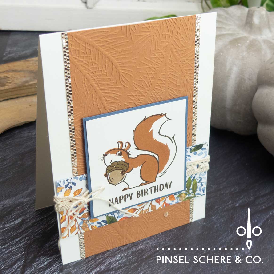 Stampin up pinselschereco nuts about squirrels winterlich schoene natur 12 tage herbst 01