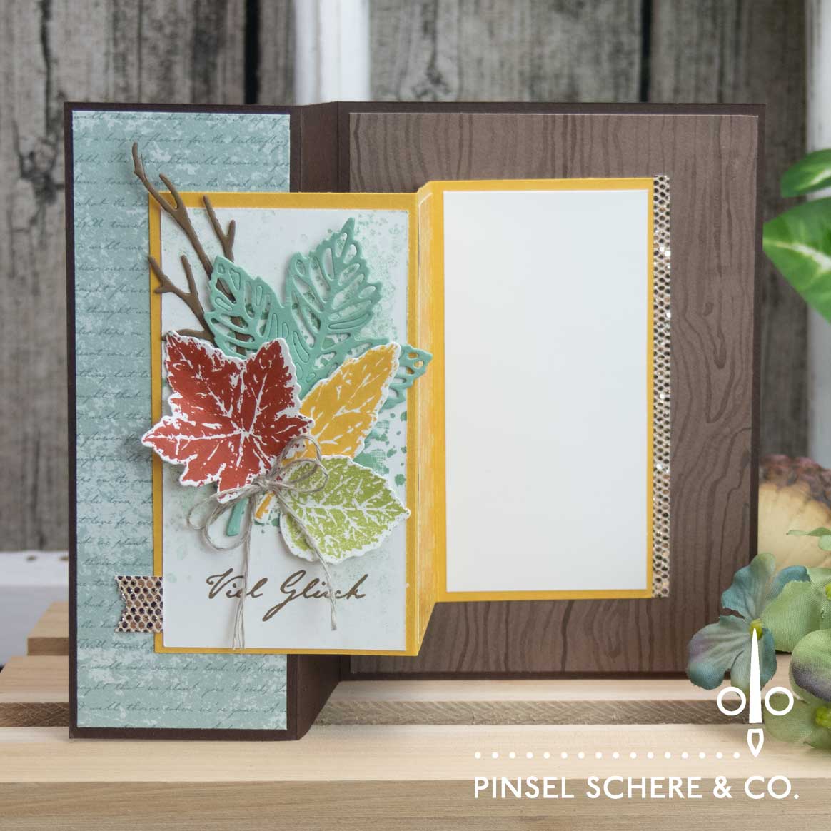 Stampin up pinselschereco gorgeous leaves 12 tage herbst 01