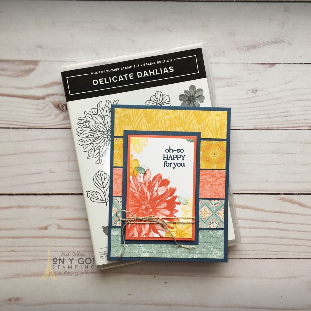 Ms sketch stripe dahlias square