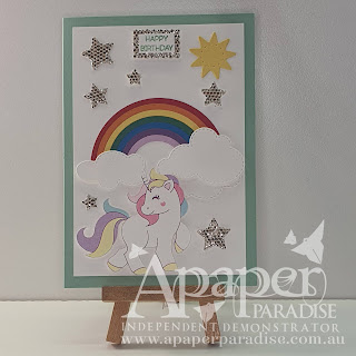 Rainbow and unicorn with sentiment