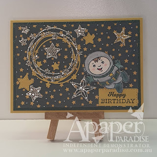 Sparkle of the season with stellar birthday and sentiment