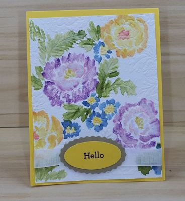 Double embossing coloring