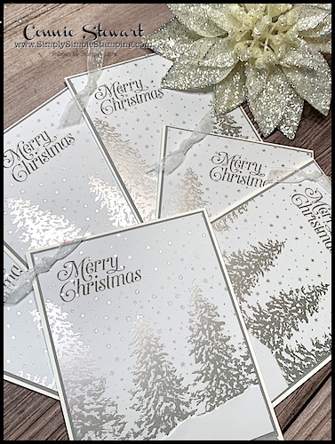6 simple christmas cards