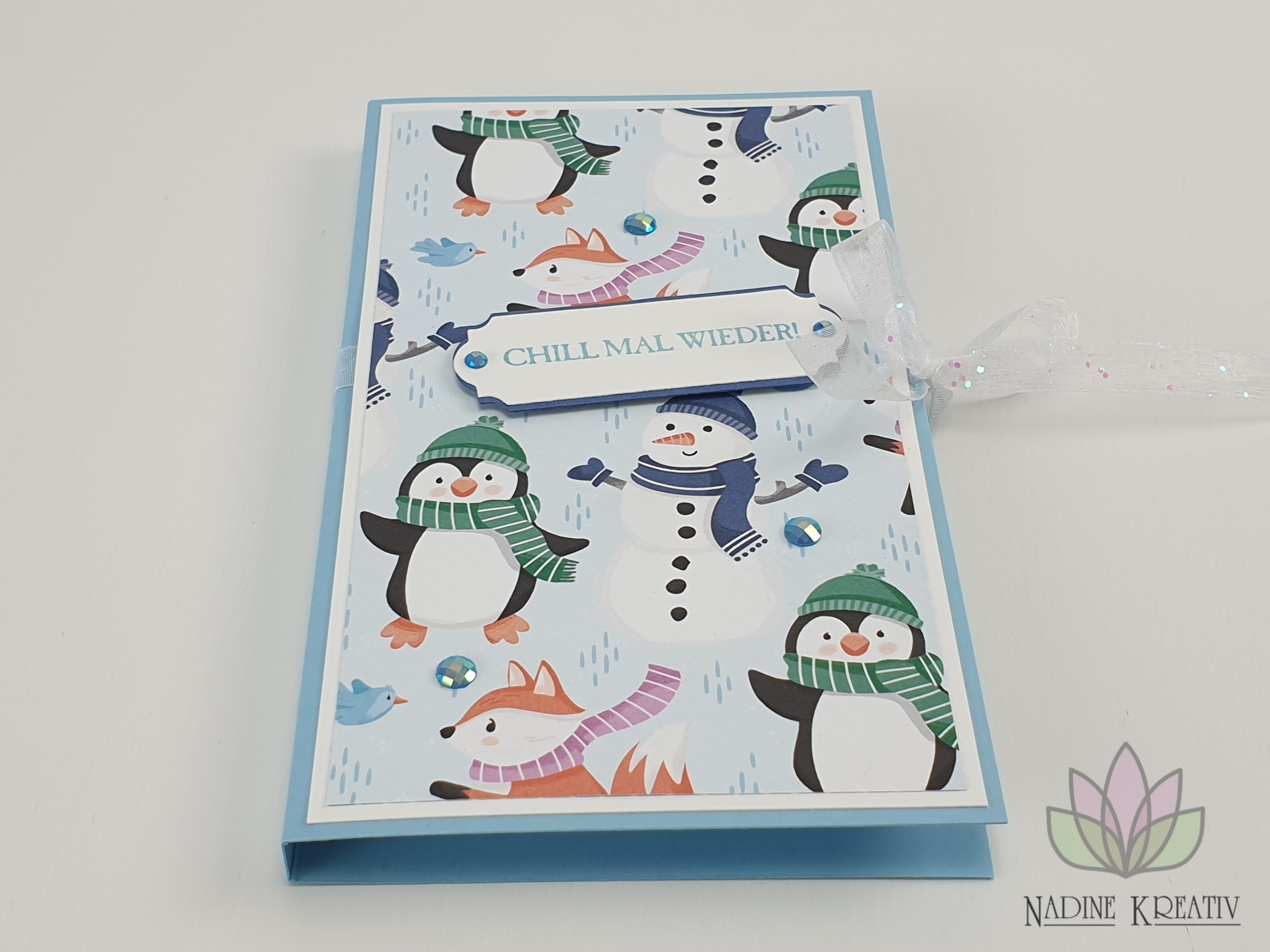 Geschenkverpackung pinguin 03