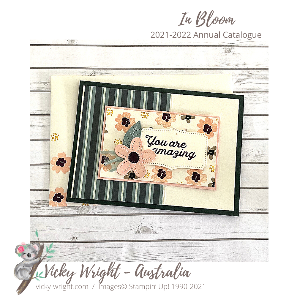 Vicky wright stampin up in bloom 1