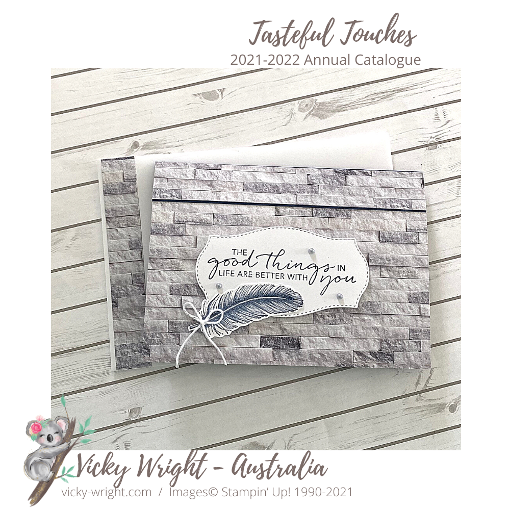 Vicky wright stampin up tasteful touches 2