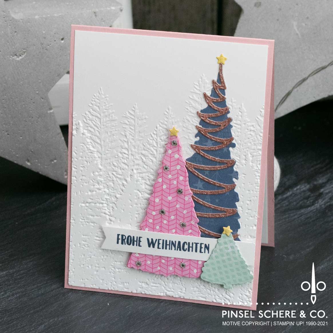 Stampin up stamptainment zauber der feiertage baumzauber weihnachtsb%c3%a4ume pinselschereco alexandra grape 2