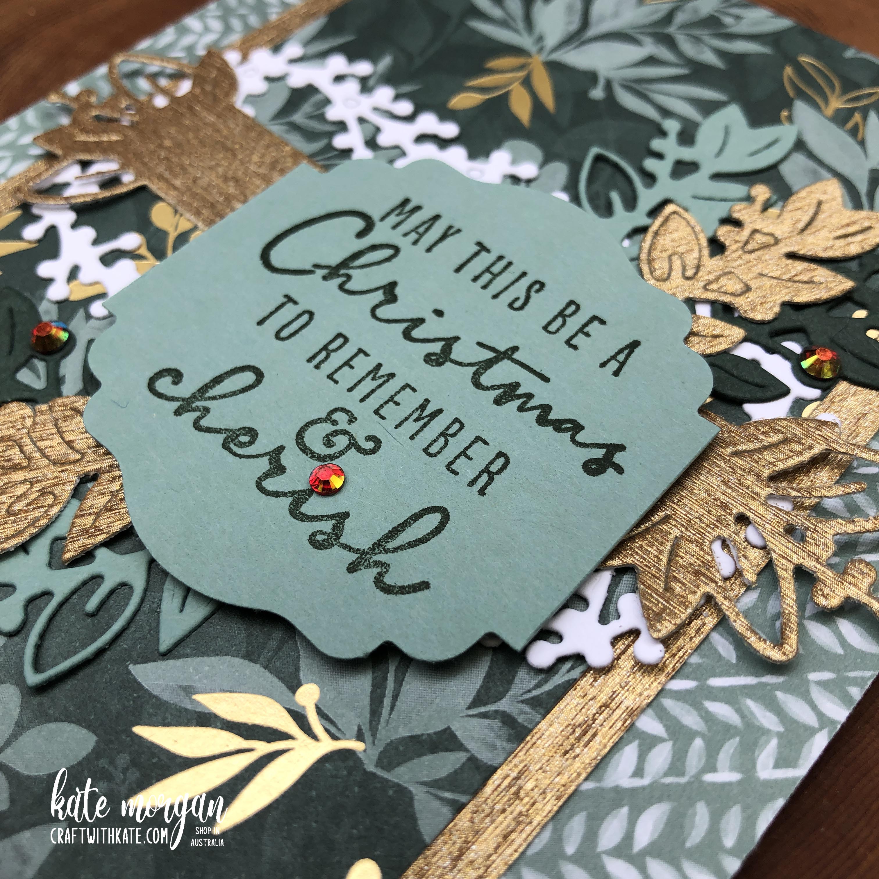 Eden s garden christmas card by kate morgan  stampin up australia 2021 closeup