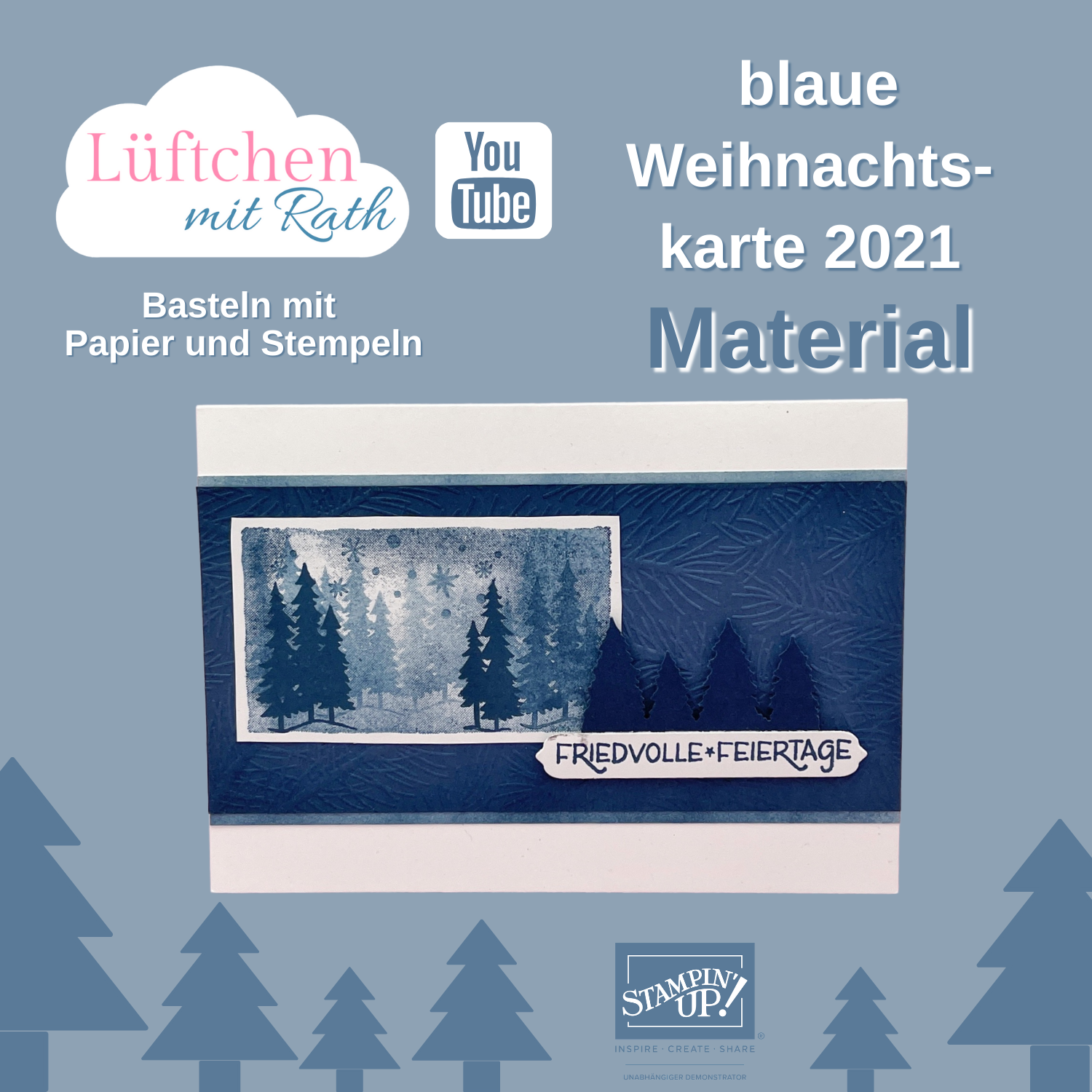 Blaue b%c3%a4ume material