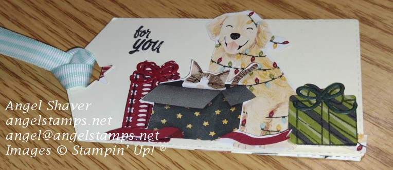 Sweet stocking gift tag gifts