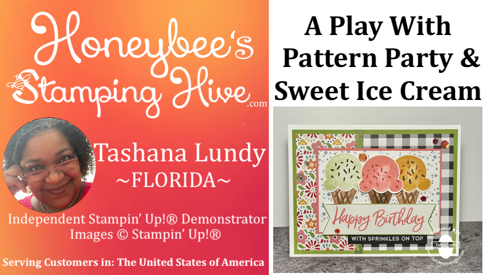 A play with pattern party   sweet ice cream