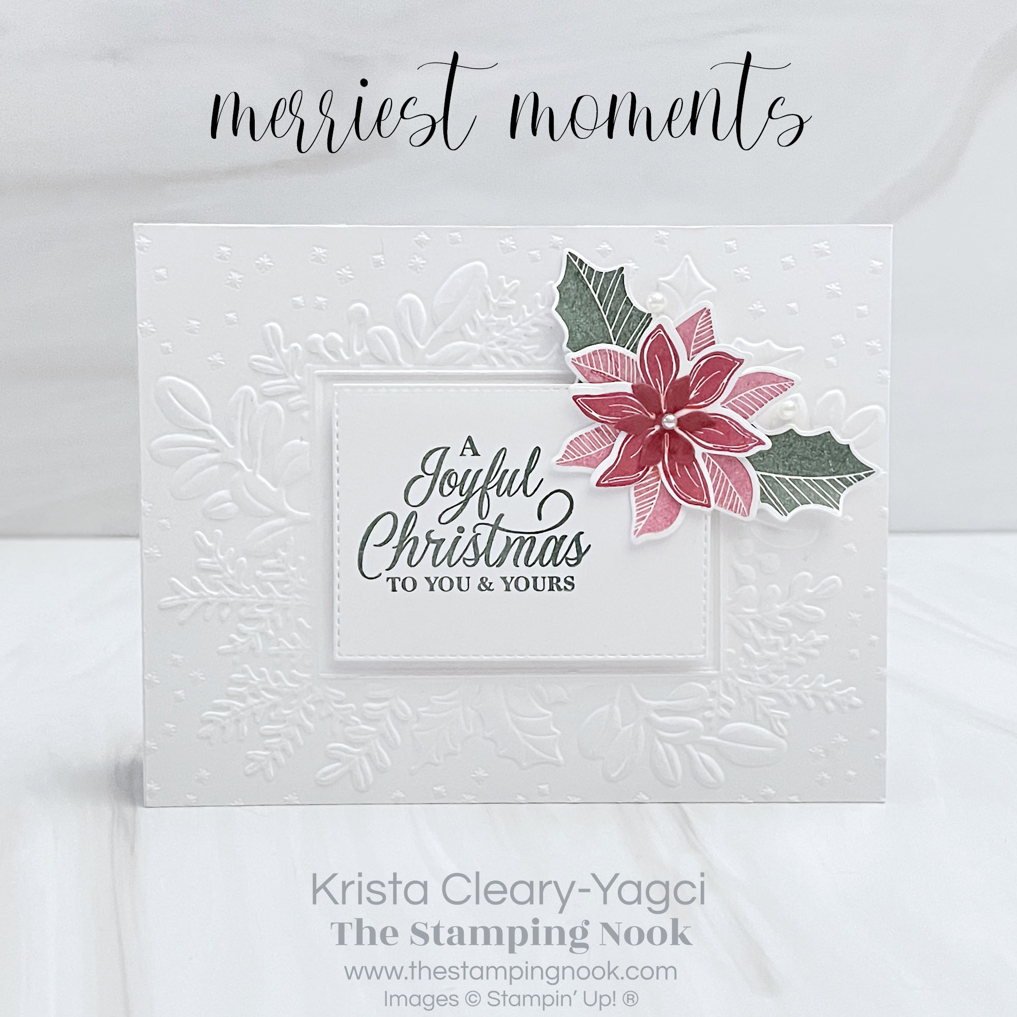 Stampin up merriest wishes card 1 krista yagci the stamping nook  3  2