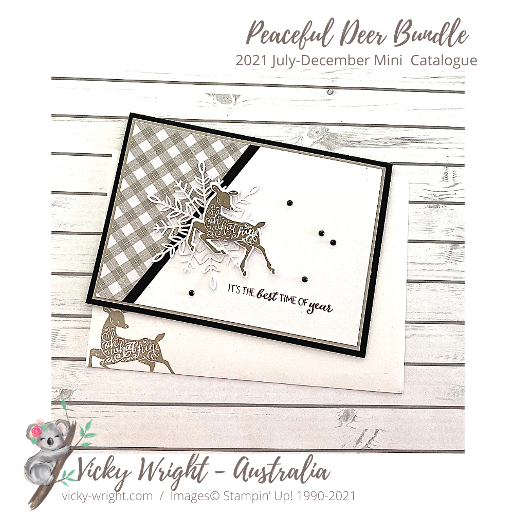 Vicky wright stampin up peaceful deer 1