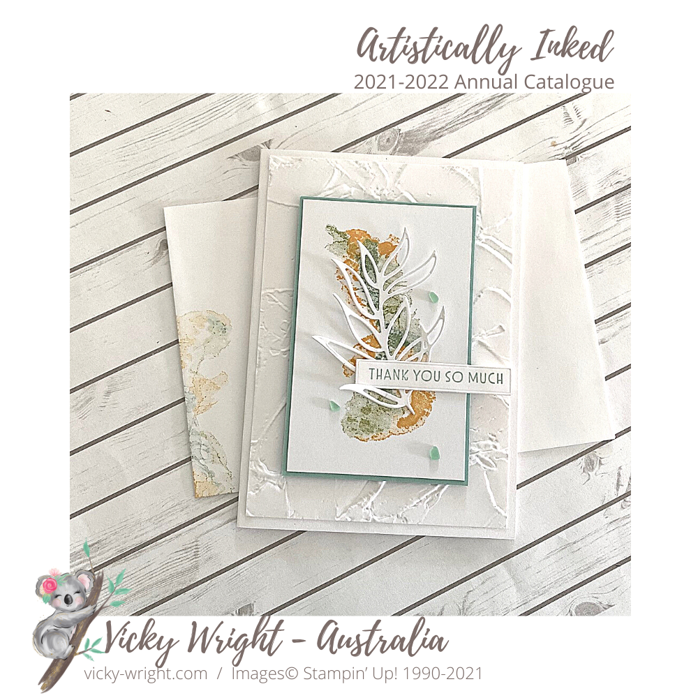 Vicky wright stampin up artistically inked 1